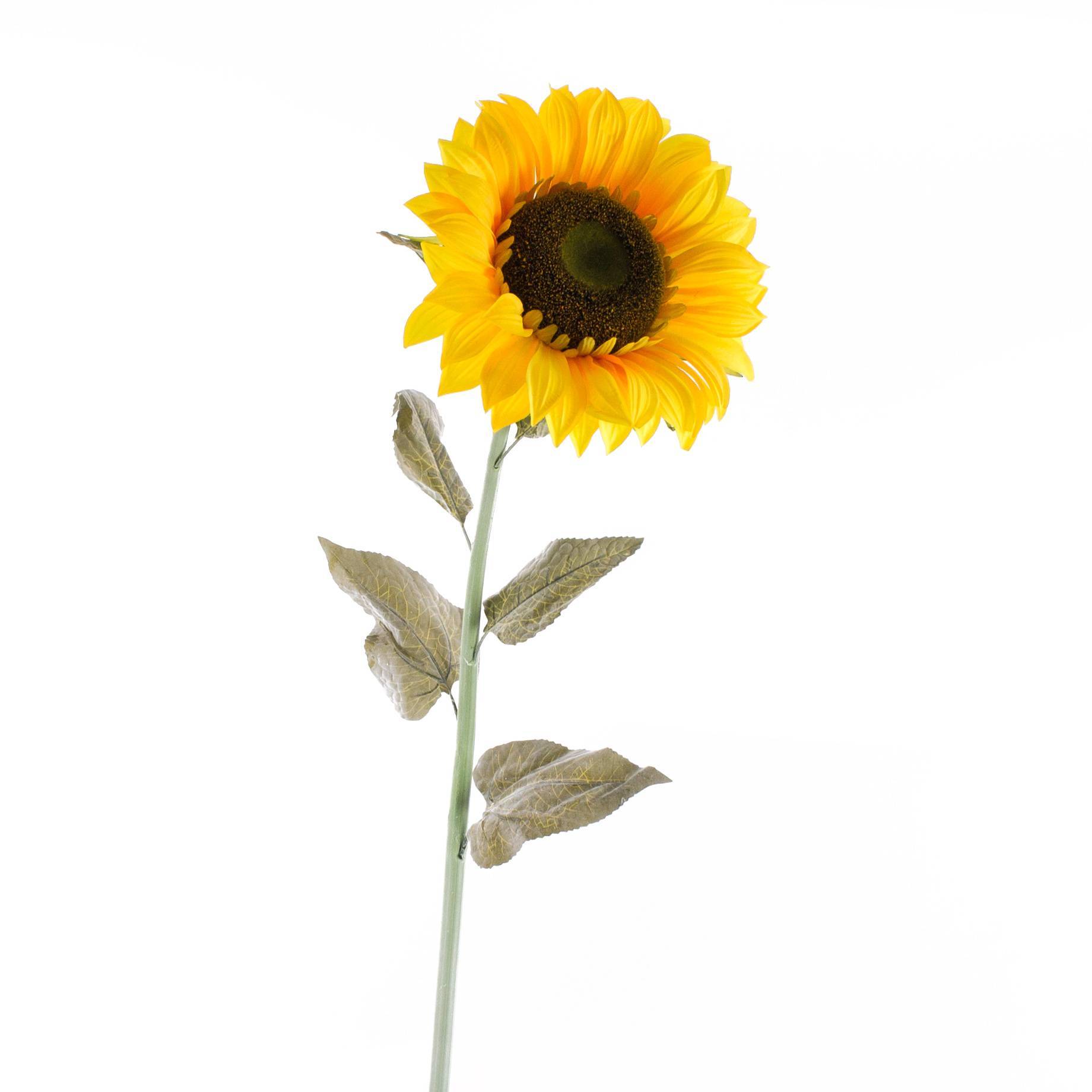 Fiore artificiale girasole country giallo