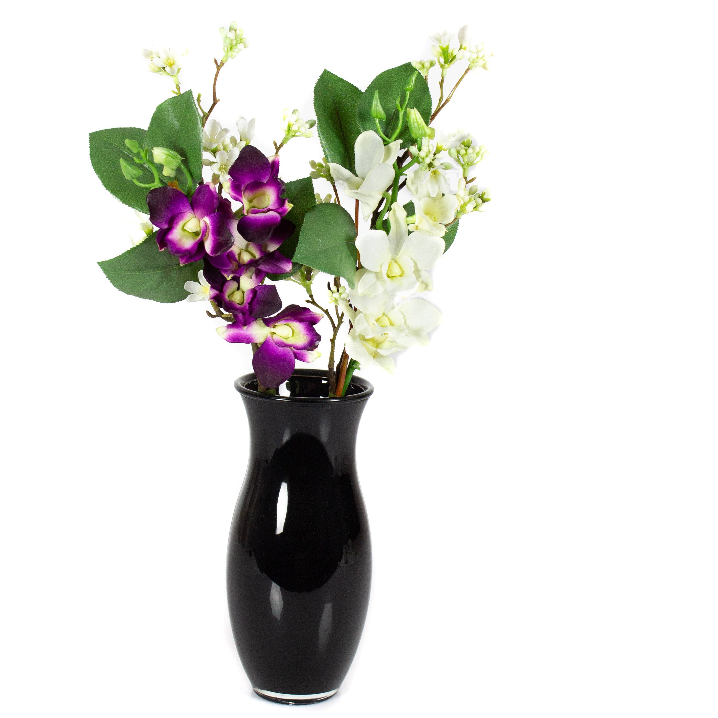 Mazzo di orchidee finto ANOUK, con accessori, viola, 50cm, Ø15cm