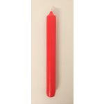 Candela da tavolo CHARLOTTE, rossa, 18,5cm, Ø2,1cm, 6,5h - Made in Germany