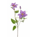 Clematis artificiale DORAN, viola, 75cm, Ø13cm