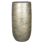 Vaso da fiori in ceramica AGAPE con grano, oro, 50cm, Ø24,5cm