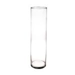 Vaso da terra in vetro SANYA AIR, cilindro, trasparente, 60cm, Ø15cm