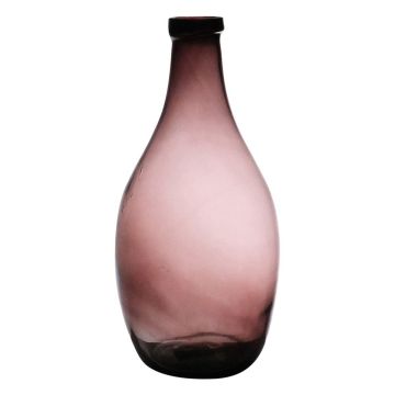 Vaso a palloncino in vetro OMAIA, riciclato, viola-trasparente, 37cm, Ø19cm