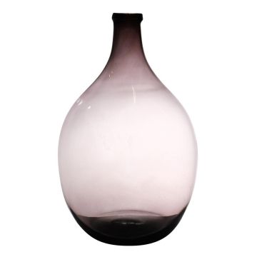 Vaso a palloncino in vetro OMAIA, riciclato, viola-trasparente, 43cm, Ø29cm