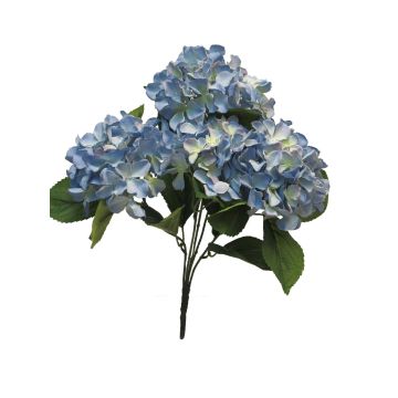 Ortensia artificiale LINJIA su stelo, blu, 45 cm