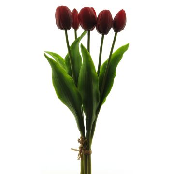 Tulipano artificiale LIBIA, rosso, 35 cm