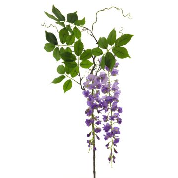Ramo decorativo di wisteria LIANMU, lilla, 140cm