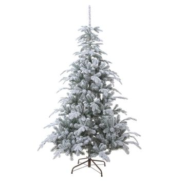 Albero di Natale artificiale CALUNA, innevato, 210 cm