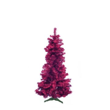 Albero di Natale artificiale CHRISTOBAL, metallico-viola, 180cm, Ø65cm