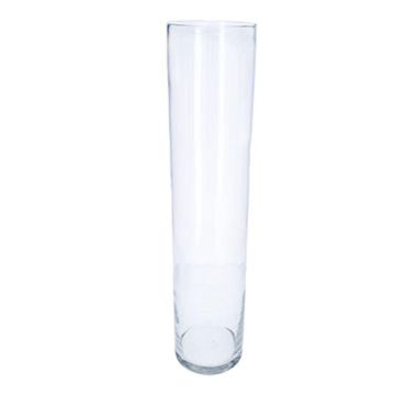 Vaso cilindrico in vetro SANYA AIR, trasparente, 70cm, Ø15cm