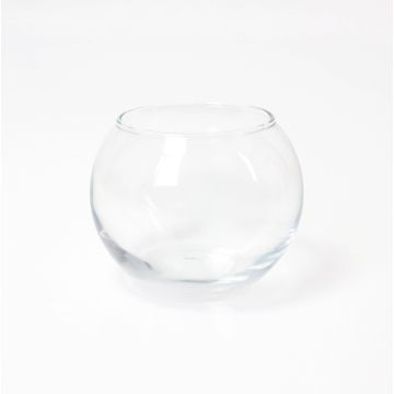 Sfera di vetro TOBI EARTH, trasparente, chiaro, 8cm, Ø9,5cm
