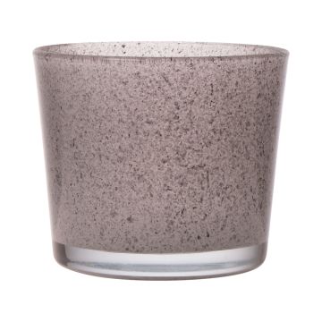 Portacandela grande ALENA GRANIT, grigio granito, 9cm, Ø10cm