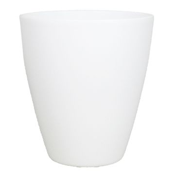 Vaso TEHERAN PALAST in ceramica, bianco-opaco, 17cm, Ø13,5cm