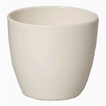 Piccolo vaso in ceramica per piante TEHERAN BASAR, crema, 6,5cm, Ø8,5cm