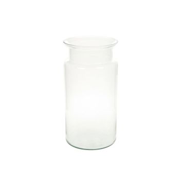 Vaso decorativo in vetro HANNA AIR, trasparente, 29,5cm, Ø15,5cm