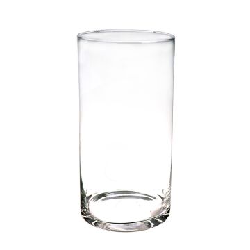 Vaso da fiori SANYA AIR, vetro, cilindro, trasparente, 40cm, Ø19cm