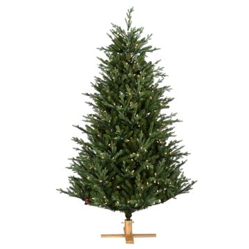 Albero di Natale artificiale RIVERSIDE SPEED, LEDs, 180cm, Ø125cm