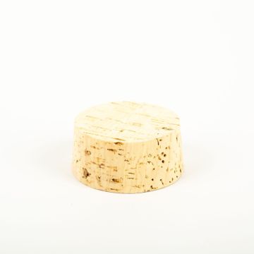 Tappo di sughero ALMEDA in sughero naturale, chiaro, 3cm, Ø6/6,5cm